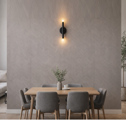 The art of light, perfected in Matte Black. black