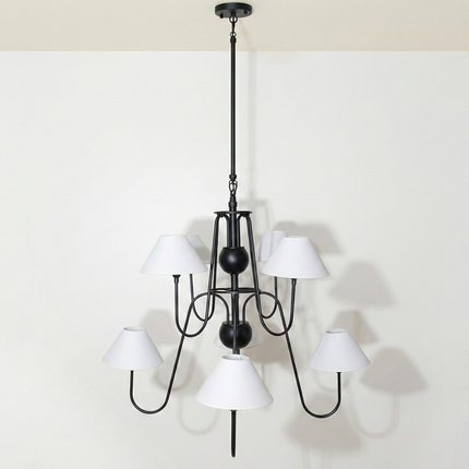 A centerpiece of timeless grandeur, the Matte Black finish adds pure luxury to your décor.