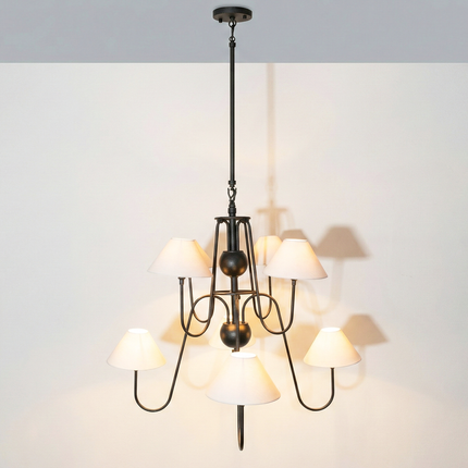 A centerpiece of timeless grandeur, the Matte Black finish adds pure luxury to your décor.