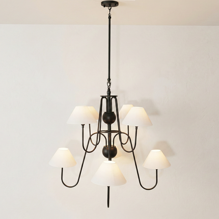 A centerpiece of timeless grandeur, the Matte Black finish adds pure luxury to your décor.