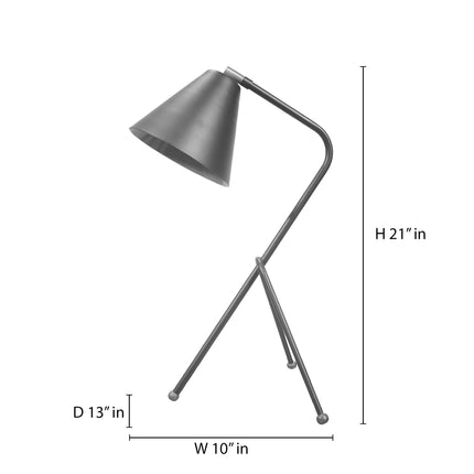 Unique Table Lamps: Style Meets Illumination matte black