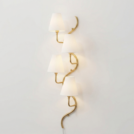 Modern Organic Wall Sconce Contemporary Botanical Lighting Luxury Nature-Inspired Design
