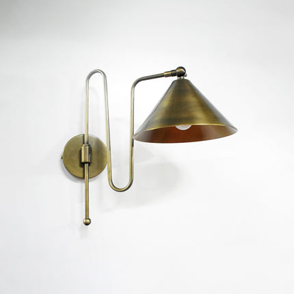 The Brown Antique wall sconce—where vintage allure meets refined luxury.