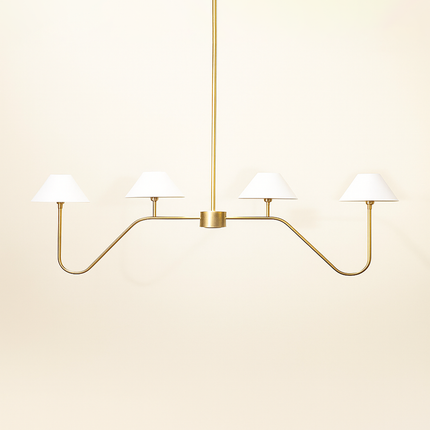 Majestic Aura in Gold Brass – A Chandelier Light That Captivates Every Gaze golden