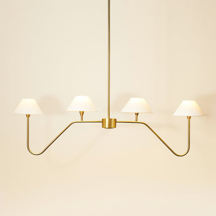 Majestic Aura in Gold Brass – A Chandelier Light That Captivates Every Gaze golden