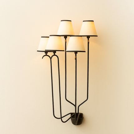 Transform Your Room with Elegant Wall Lamps dark brownge Wood