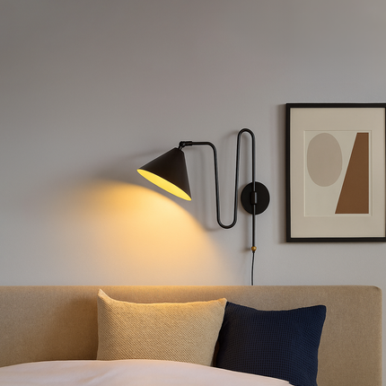 Redefine luxury lighting with our striking matte black creation.