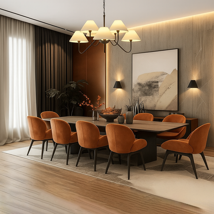 Embrace exquisite lighting craftsmanship in the timeless allure of Matte Black. matte black