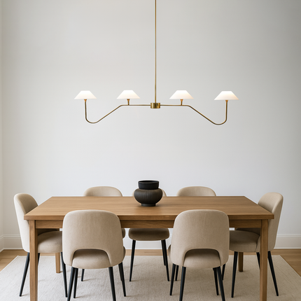 Majestic Aura in Gold Brass – A Chandelier Light That Captivates Every Gaze golden