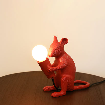 Transform Your Room with a Red Mouse Table Lamp Red