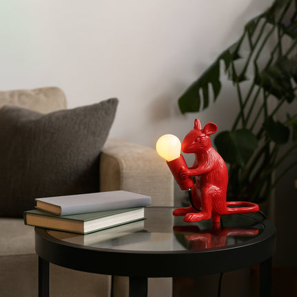 Transform Your Room with a Red Mouse Table Lamp Red