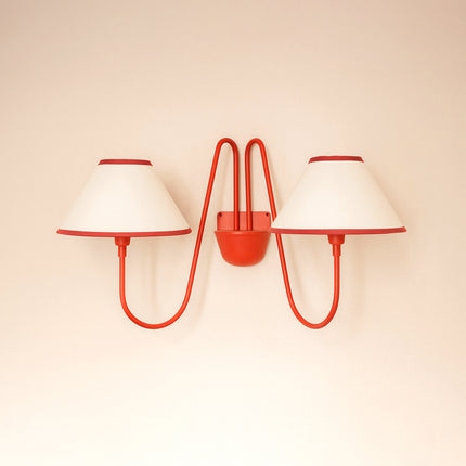 Design Excellence Draped in Red Matte black