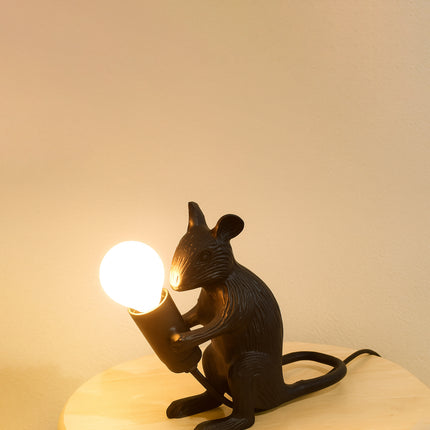 Black Mouse Table Lamps: A Statement of Sophistication Green
