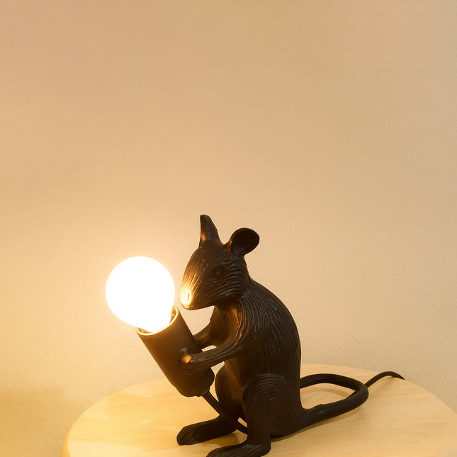 Black Mouse Table Lamps: A Statement of Sophistication Green