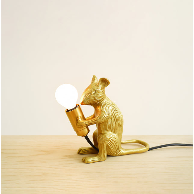 Golden Mouse Table Lamps: A Touch of Luxury for Your Home Brown