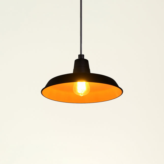 Matte Black Industrial Pendant Lamp: Adjustable Cable Light matte black