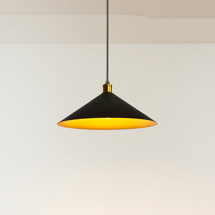 Matte Black Pendant Light: Handmade Minimalist Ceiling Lamp matte black