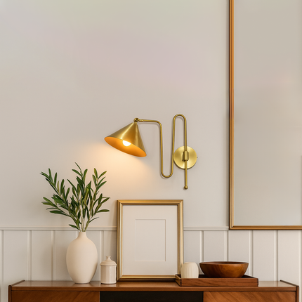 Each glimmer tells a story of Gold Brass elegance.