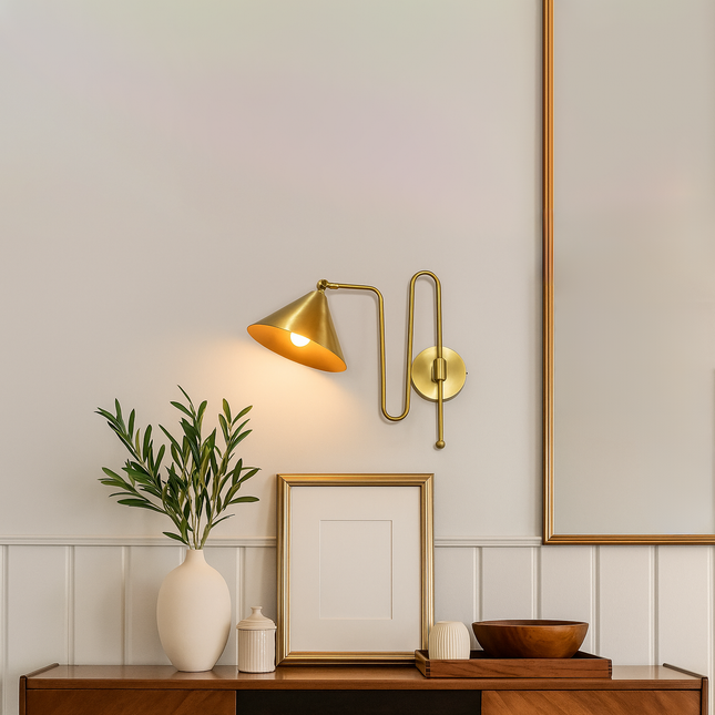 Each glimmer tells a story of Gold Brass elegance.