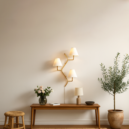 Where design meets opulence — the Gold Brass statement piece.