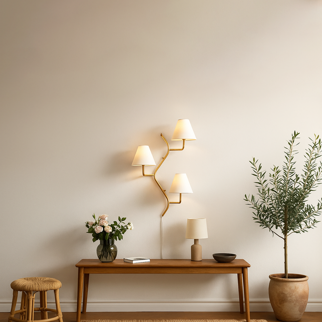Where design meets opulence — the Gold Brass statement piece.