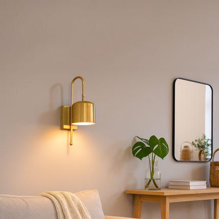 Elevate your interiors with the bold presence of matte black lighting.