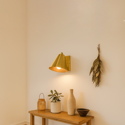 Light up your home with the royal aura of Gold Brass.