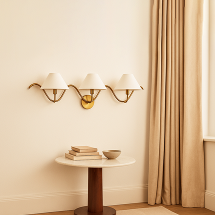 Step into grandeur with the subtle gleam of Gold Brass.