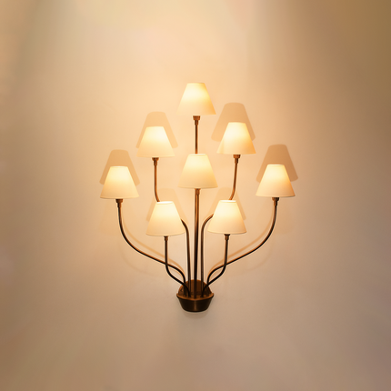 The Beauty of Sconces: A Guide to Jean Royere Elegant Lighting matte black