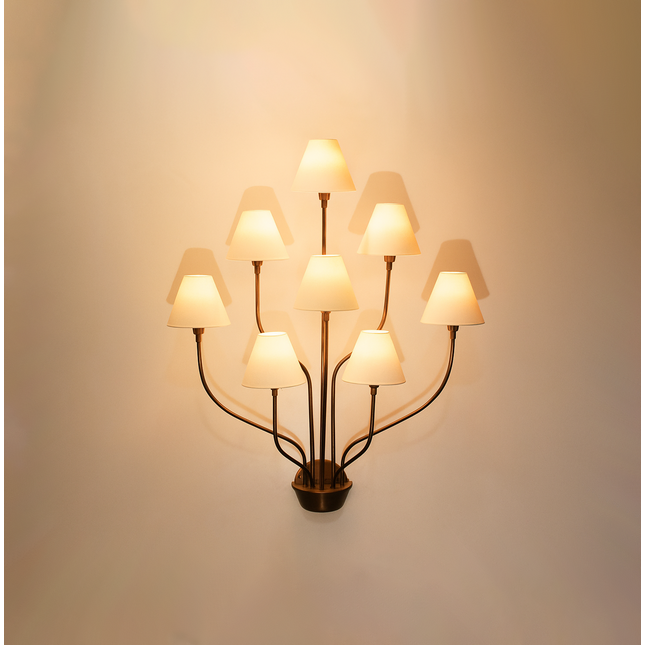 The Beauty of Sconces: A Guide to Jean Royere Elegant Lighting matte black