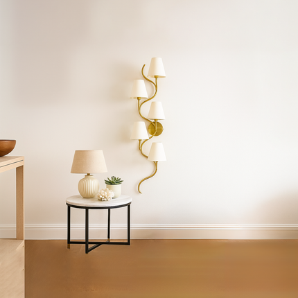 A masterpiece in metal — hand-finished in Gold Brass.
