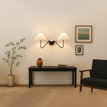 Step into understated luxury with the allure of matte black accents.