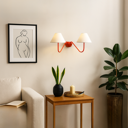 Red Beauty Meets Timeless Design
