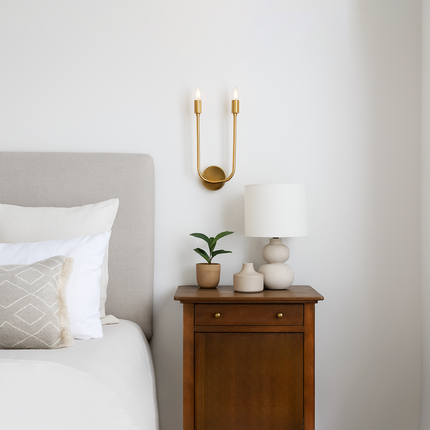 Elegant Wall Candle Lamps for Cozy Ambiance Golden golden