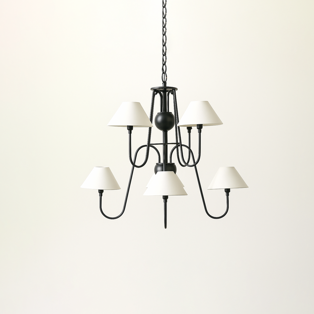 A centerpiece of timeless grandeur, the Matte Black finish adds pure luxury to your décor.