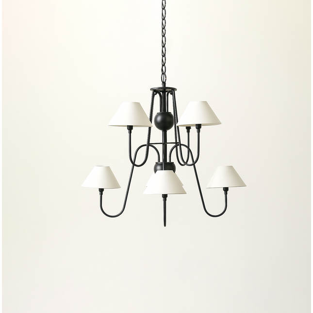 A centerpiece of timeless grandeur, the Matte Black finish adds pure luxury to your décor.