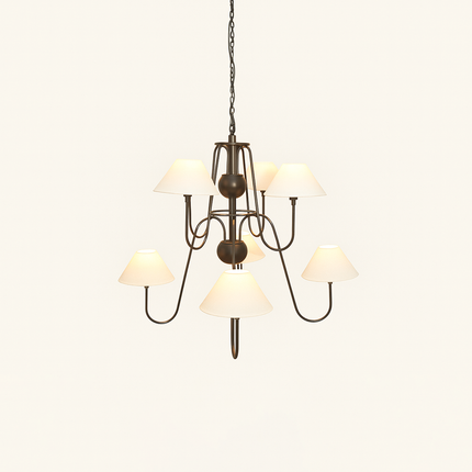 A centerpiece of timeless grandeur, the Matte Black finish adds pure luxury to your décor.