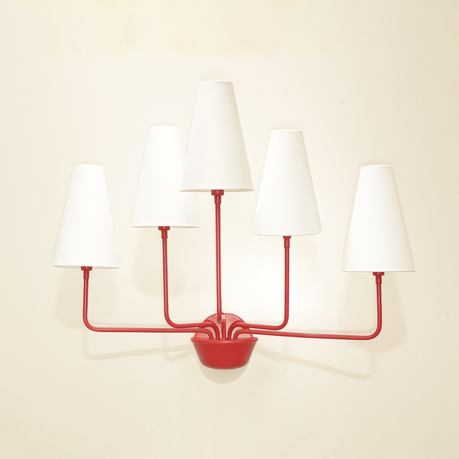 Red Radiance for Refined Interiors