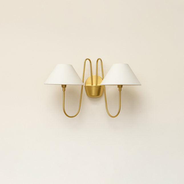 The Art of Lighting: Golden Unique Wall Sconces Unveiled  golden