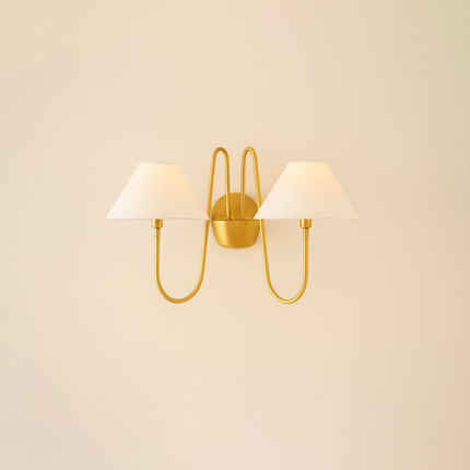 The Art of Lighting: Golden Unique Wall Sconces Unveiled  golden