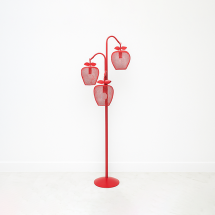 The Grand Luminaire: Artisanal Brilliance Red