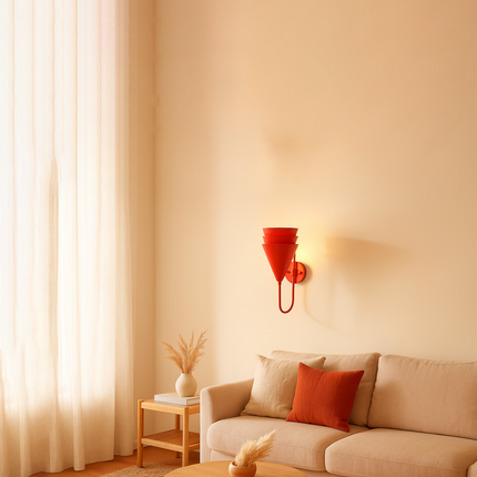 Antique Home Decor and Red Wall Lighting for Classic and Modern Interiors Red