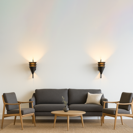 Vintage & Modern black Wall Sconces, Night Lights, and Wall Fixtures for Home black
