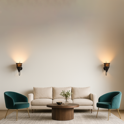 Vintage & Modern black Wall Sconces, Night Lights, and Wall Fixtures for Home black