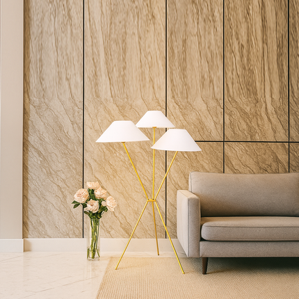 Stylish Floor Lamp for Your Home Floor Lamps Featuring Golden