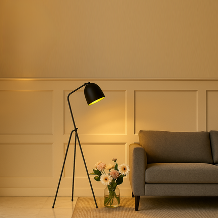 Black Floor Lamps Are a Must-Have for Your Home matte black Matte Black