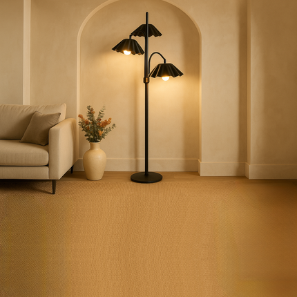 The Elegance of Tree Shaped Floor Lamps in Home Design Black