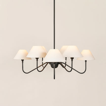 Embrace exquisite lighting craftsmanship in the timeless allure of Matte Black. matte black