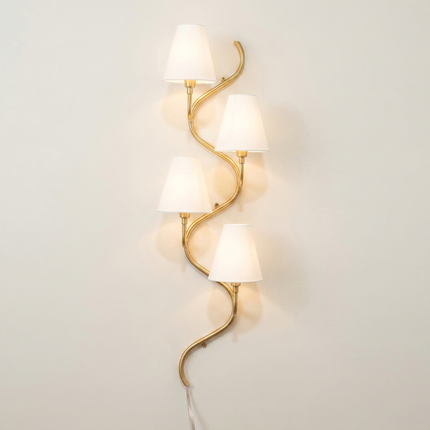 Modern Organic Wall Sconce Contemporary Botanical Lighting Luxury Nature-Inspired Design