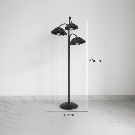 The Elegance of Tree Shaped Floor Lamps in Home Design Black